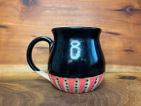 Red Black Mug