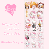 Netsukes Vol. 1 Sticker Sheet