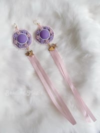 Pink Ribbon Dangles 