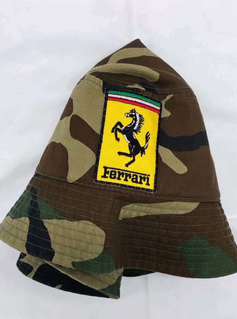 Image of Scuderia Ferrari Dakar Rally Camp Bucket Hat