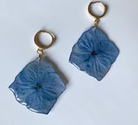 Image 2 of Deep Azul Hydrangea Dangles 