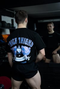 Image 4 of Thick Thights Tee- Black