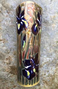 Image 1 of “Iris” reduction lustre vase