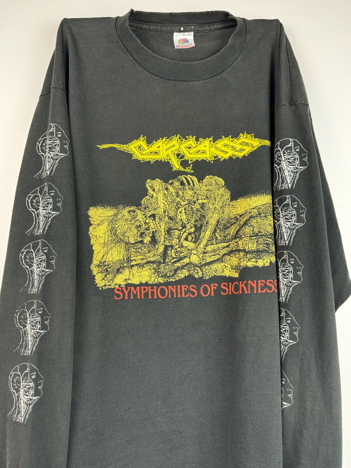 1990 Earache Carcass Symphonies of Sickness Long-sleeve | Stitch