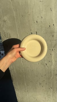 Image 3 of Crush Cup + Saucer Set, Cream