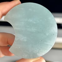 Image 4 of Aquamarine Moon With Stand (34A)