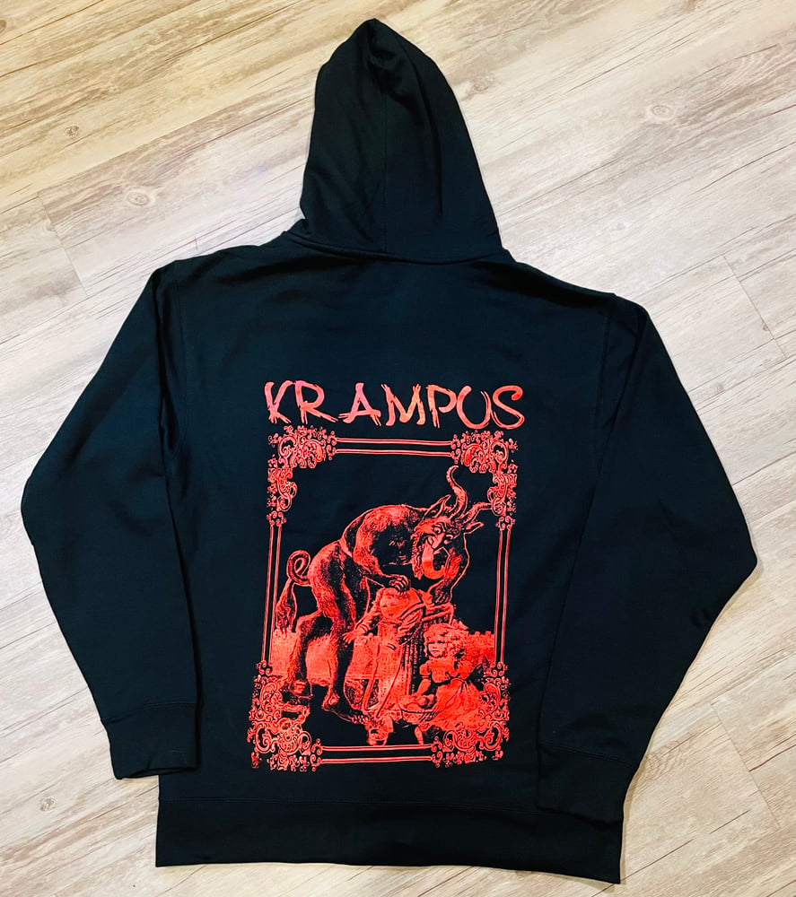 Image of Krampus Zip Up Hoodie