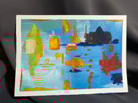 Image 2 of Blue/orange Color Doodle