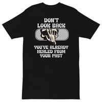Image 7 of Men’s premium heavyweight PAST HEALING tee