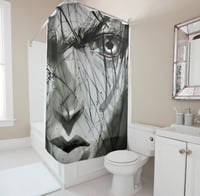 Image 2 of “STRENGTH” SHOWER CURTAIN