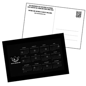Image of 2025 FMBR CALENDAR POSTCARD