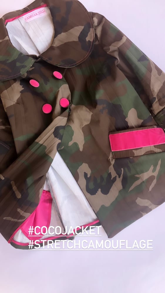 Image of Coco camo jacket