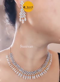 Image 1 of Daina_Premium Australian Diamond Set with Earrings C