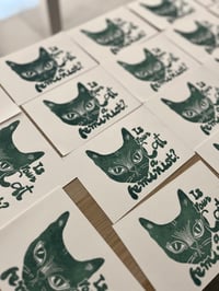 Image 2 of Linocut Print: For Nala