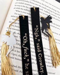 Image 2 of Ineffable Eloquence Faux Leather Bookmark Set