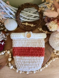 Image 4 of Crochet coffee cup e-reader & book sleeve