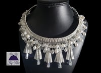 Image 1 of White Weeping Willow choker