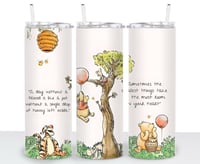 Pooh Quote Tumbler