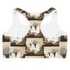 LAS GIDI TRAFFIC BOUTIQUE SPORTS BRA (BROWN HUES)