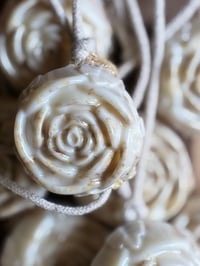 Image 1 of Oatmeal Chamomile & Rose Soap On A Rope