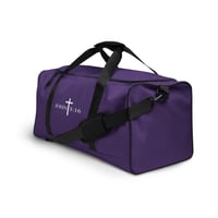 Image 4 of John 3:16 Duffle Bag Purple