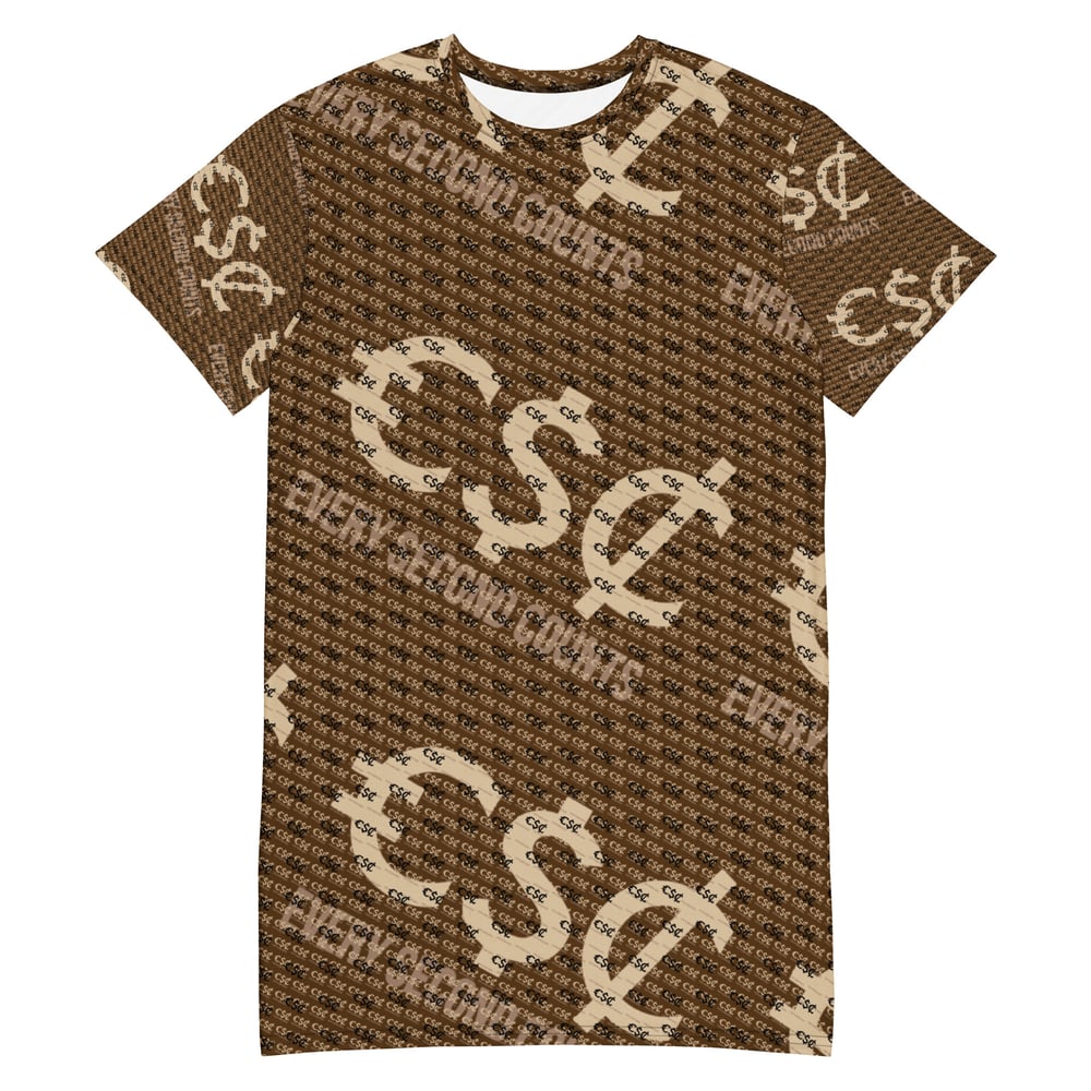 Image of ESC Monogram T-Shirt Dress