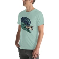 Image 5 of Artbot Alien Bent Back Light-Colored Unisex t-shirt