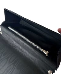 Image 10 of Vtg 1960s Clutch Bag Cocktail Evening Detachable Top Handle Black Beaded
