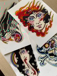 Handpainted flash set 2