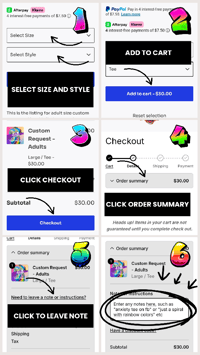 Image 2 of Custom Request - Adults