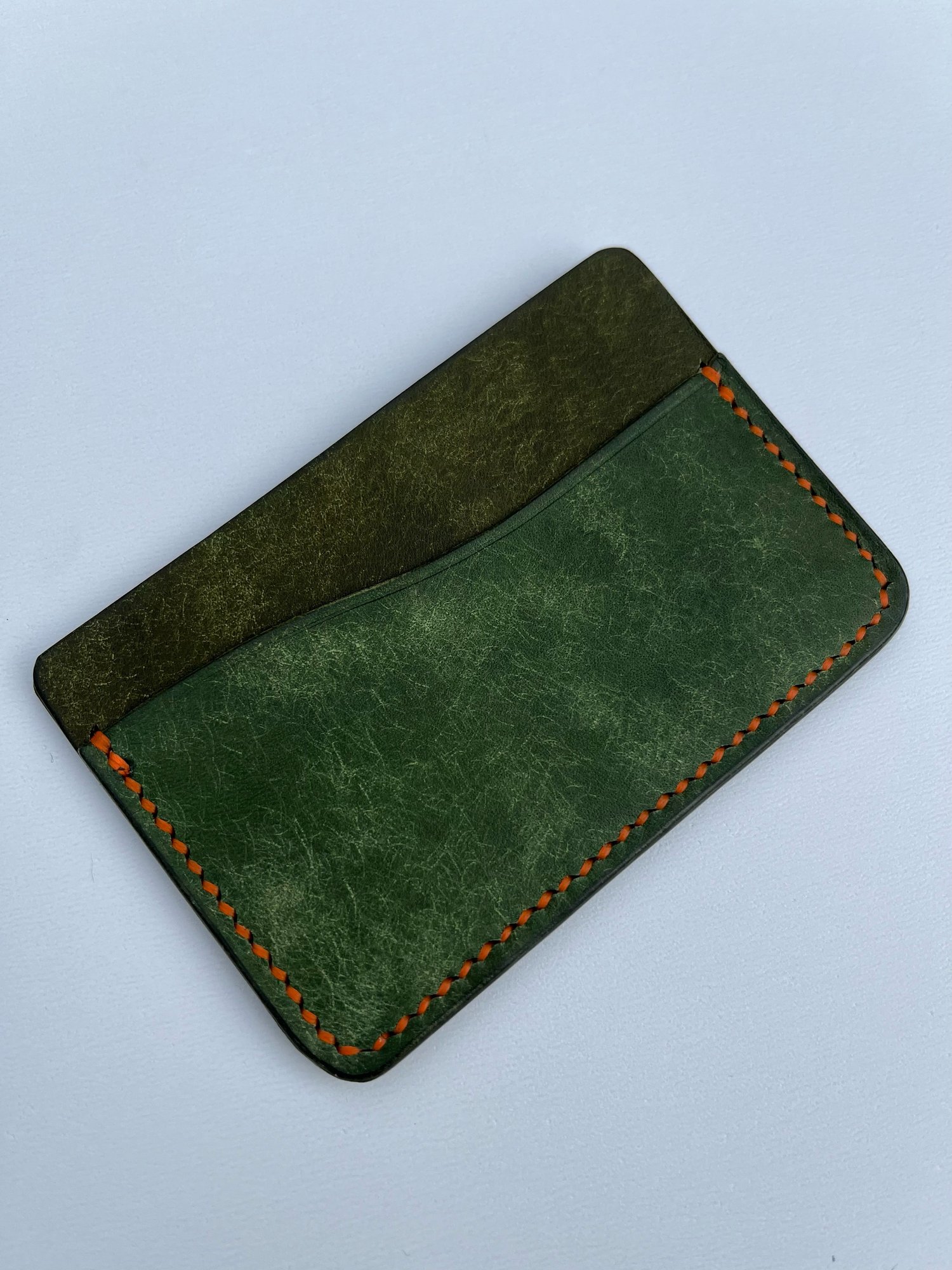 Image of Olive/Emerald Pueblo Horizontal Cardholder 