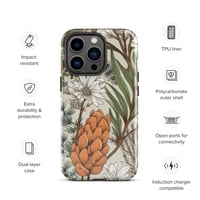 Image 20 of Art Nouveau Inspired Light and Airy Boho Floral Sketch Tough Case for iPhone®