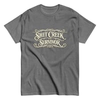 Image 7 of Shit Creek Survivor Funny Western Humor Unisex T-Shirt | Sarcastic Graphic Tee