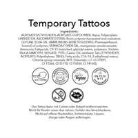 Image 3 of TEMPORARY TATTOO PACK THE_NK_CAT ASTRONAUT