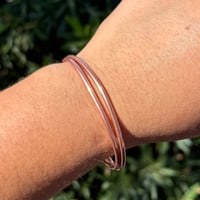 Image 5 of Solid Copper Cuff/Bangle (Individual, Set of 2, 3, 4 or 5)