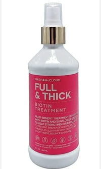 Smith & McCloud Full & Thick Biotin Treatment 8 fl oz New