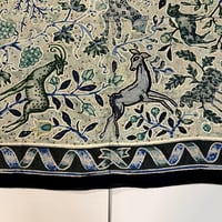 Image 9 of Hermès Cashmere Shawl  "Pavement" by Maurice Tranchant 140cm