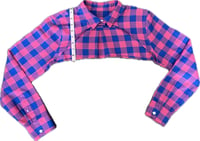 Image 2 of PINK FLANNEL BOLERO