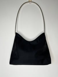 Image 2 of Nylon Metal Handle Hobo Bag