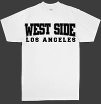 WEST SIDE LOS ANGELES white tshirt