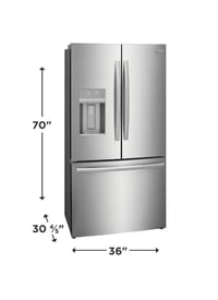 Image 3 of Frigidaire Gallery 27.8 cu. Fridge - GRFS2853AF