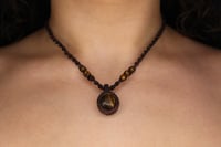 Image 1 of Tigers eye necklace