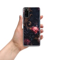 Image 11 of Baroque Style Gothic Inspired Rose Oil Painting Clear Case for Samsung®