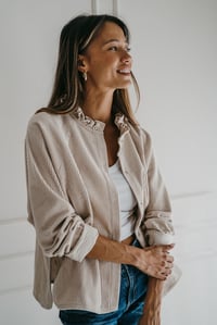 Image 1 of Veste MOMA velours 