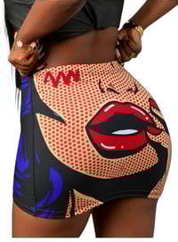 Image 2 of Cartoon Graphic Skirt