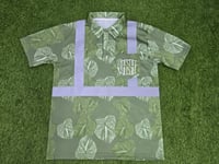 Image 1 of Hi Viz  Anthurium Green Polo Shirt