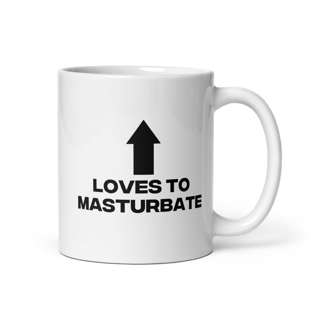 Loves To Masturbate Mug