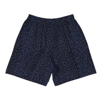 Image 2 of HV Blue Leopard Shorts