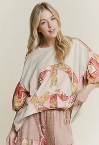 Image 6 of Patchwork Boho Top