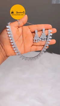Image 8 of Deborah -Stunning Australian Diamond Necklace Set